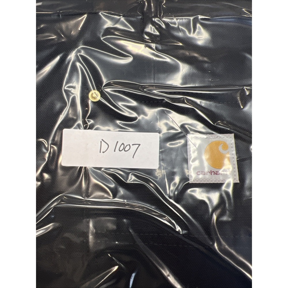 Carhartt B01 Double Front USA Made Duck Pant 44x32 Black Loose Fit UFCW Made NWT - Picture 15 of 15